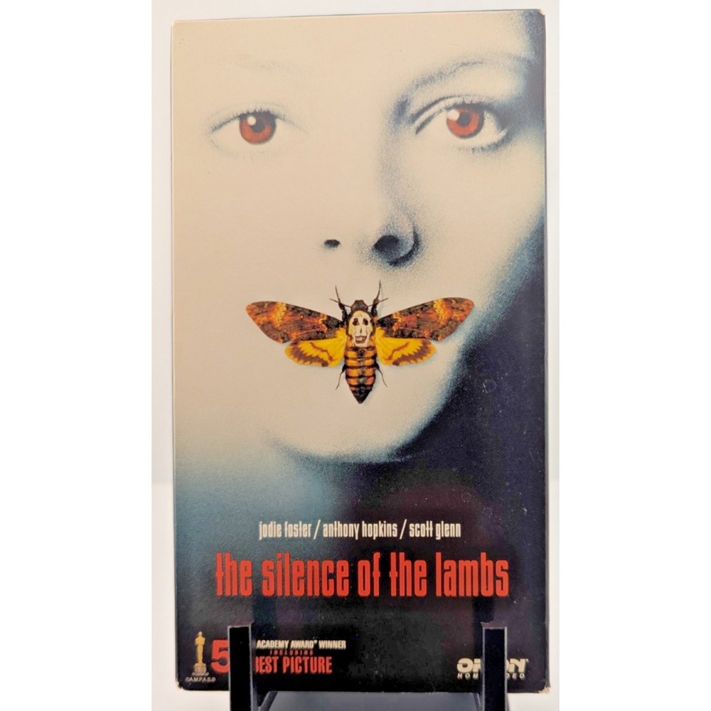 The Silence of the Lambs VHS Tape 1991 Jodie Foster Anthony Hopkins scott glenn